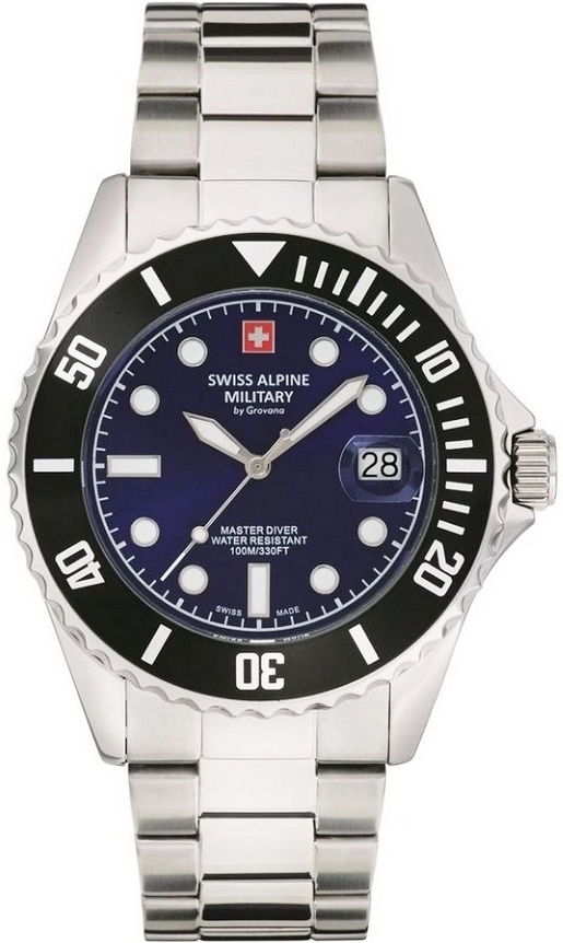 Swiss Alpine Military Herrklocka 7053.1138 Alpine by Grovana - Swiss Alpine Military