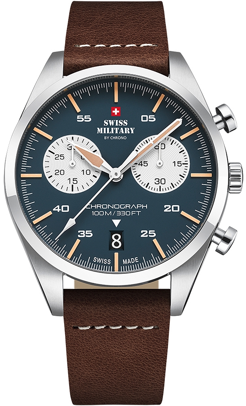 Swiss Military by Chrono Herrklocka SM34090.04 Chronograph