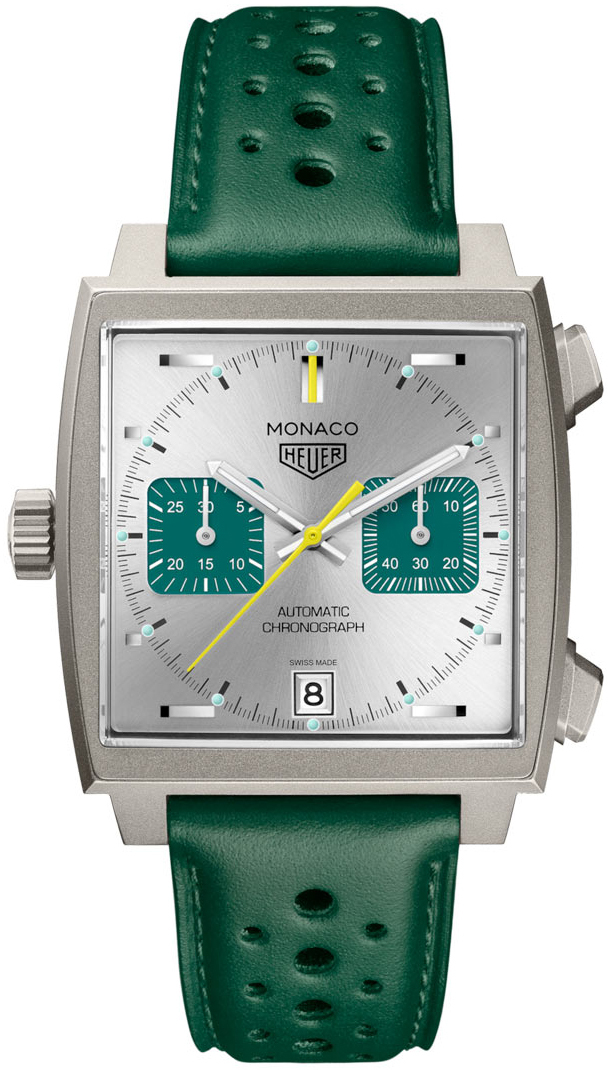 TAG Heuer Herrklocka CAW218E.FC6565 Monaco Chronograph Racing Green - TAG Heuer