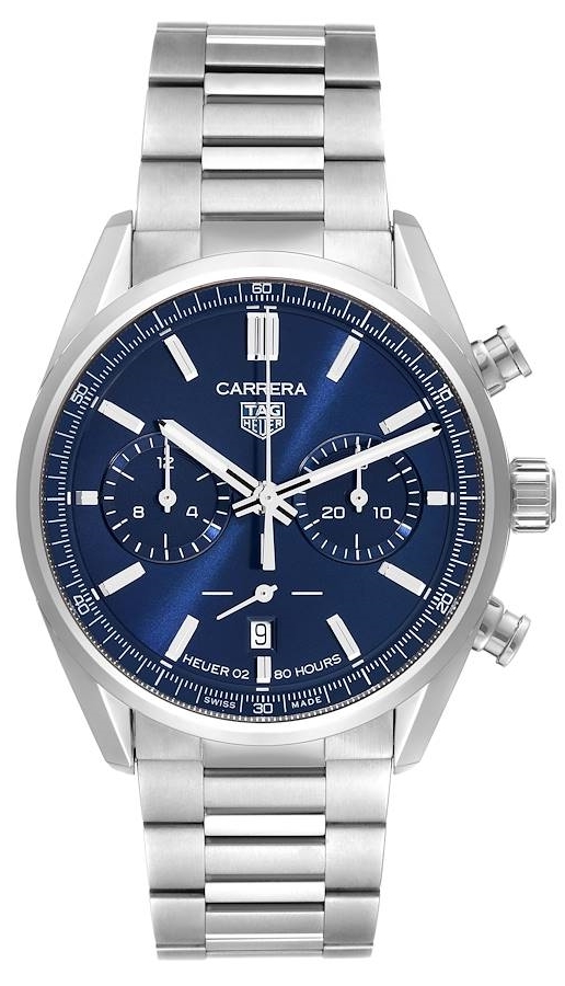 TAG Heuer Herrklocka CBN2011.BA0642 Carrera Blå/Stål Ø42 mm - TAG Heuer