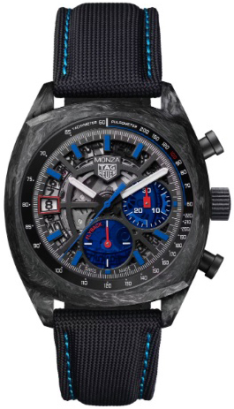 TAG Heuer Herrklocka CR5090.FN6001 Monza Skelettskuren/L&auml;der &Oslash;42 mm