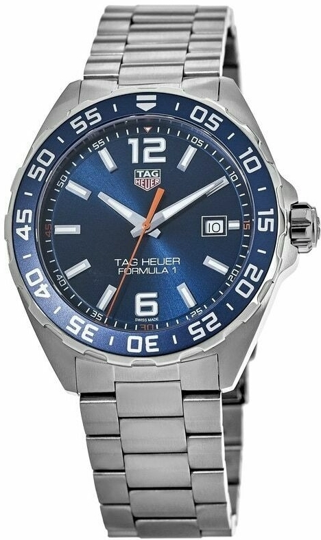 TAG Heuer Herrklocka WAZ1010.BA0842 Formula 1 Blå/Stål Ø43 mm - TAG Heuer