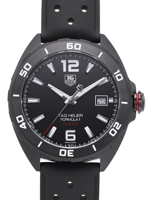 TAG Heuer Herrklocka WAZ2115.FT8023 Formula 1 Svart/Gummi Ø41 mm - TAG Heuer