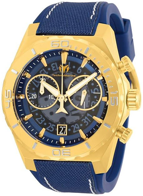 Technomarine Herrklocka TM-519009 Reef Shark Blå/Gummi Ø48 mm