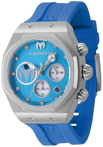 Technomarine Damklocka TM-523006 Reef Sun Blå/Gummi Ø40 mm