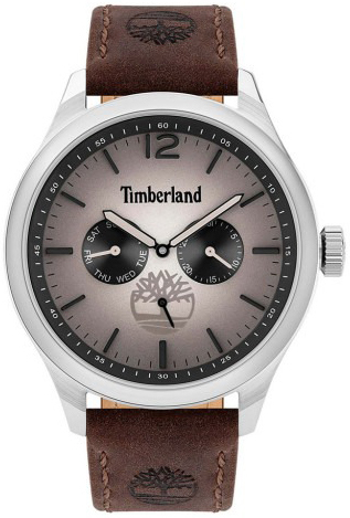 Timberland Herrklocka TBL15940JS.79 Saugus Grå/Läder Ø45 mm - Timberland