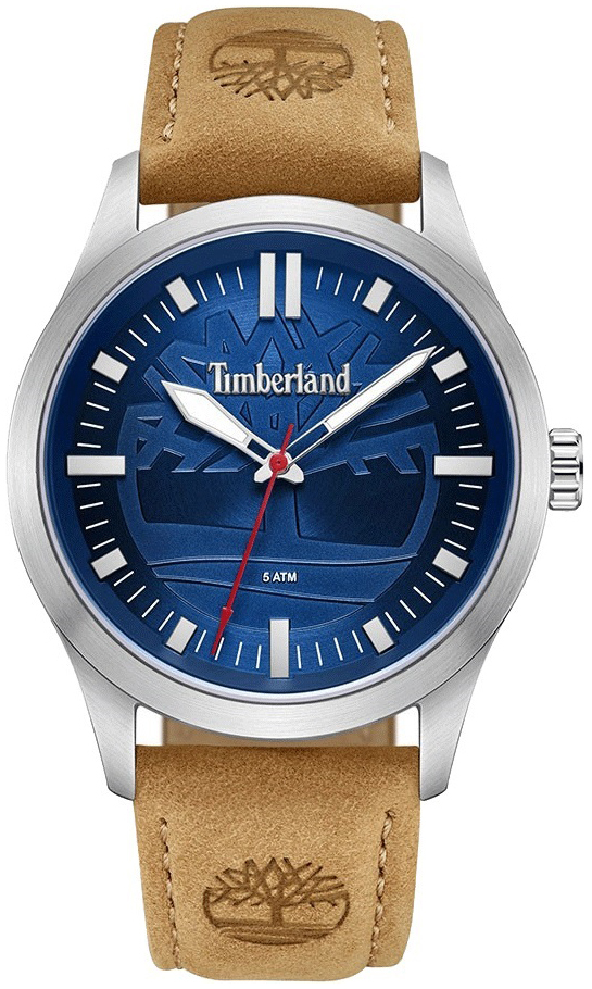 Timberland Herrklocka TDWGA0029603 Rambush Blå/Läder Ø42 mm