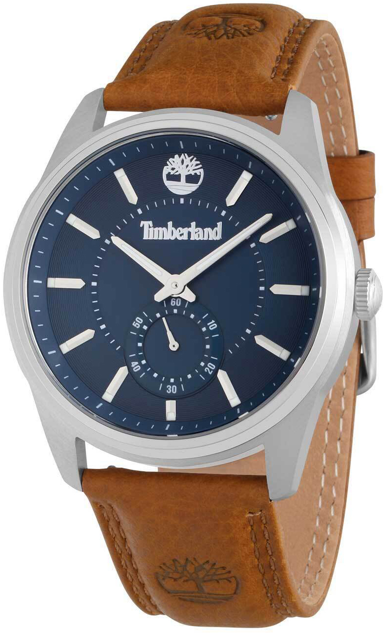 Timberland Herrklocka TDWGA0029702 Northbridge Blå/Läder Ø45 mm - Timberland
