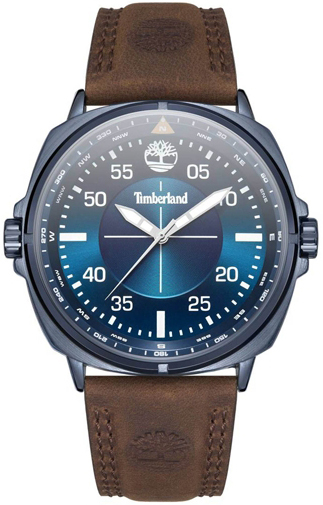 Timberland Herrklocka TDWGA2132001 Classic Blå/Läder Ø47 mm