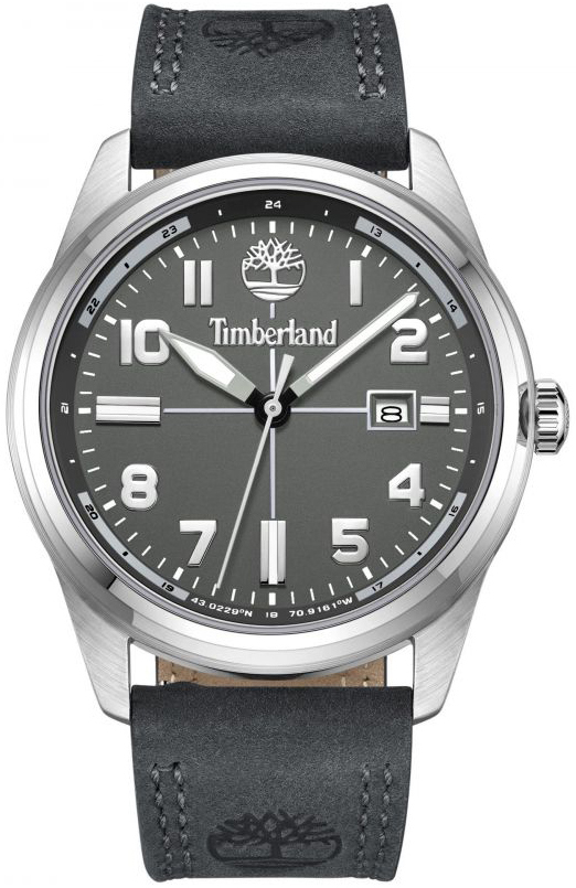 Timberland Herrklocka TDWGB2230704 Northbridge Grå/Läder Ø45 mm - Timberland