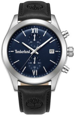 Timberland Herrklocka TDWGC0075203 Ripgorge Blå/Läder Ø44 mm