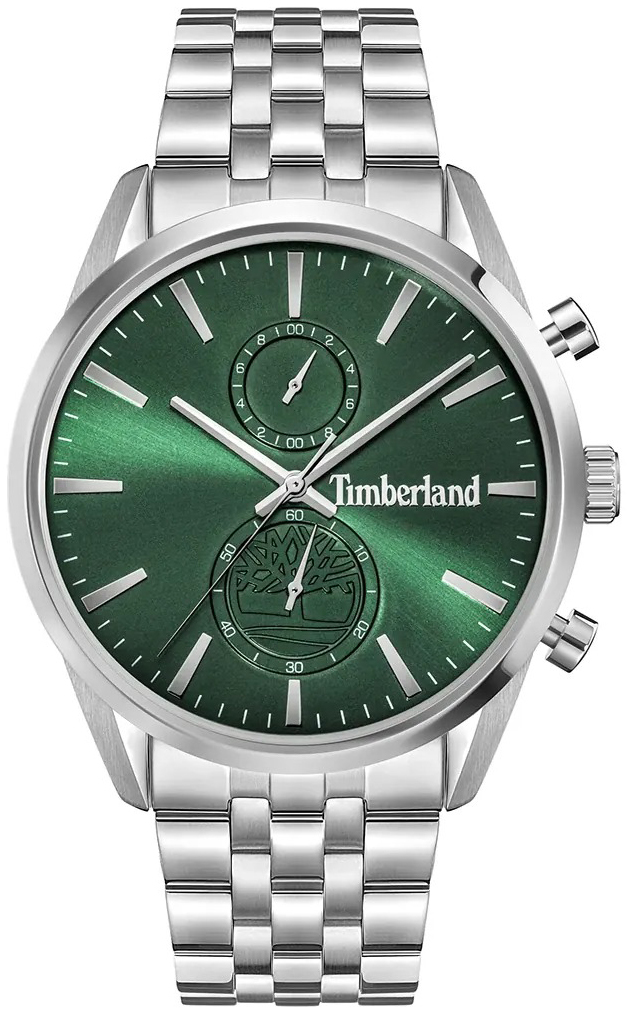 Timberland Herrklocka TDWGI0068703 Sheepscot Grön/Stål Ø43 mm