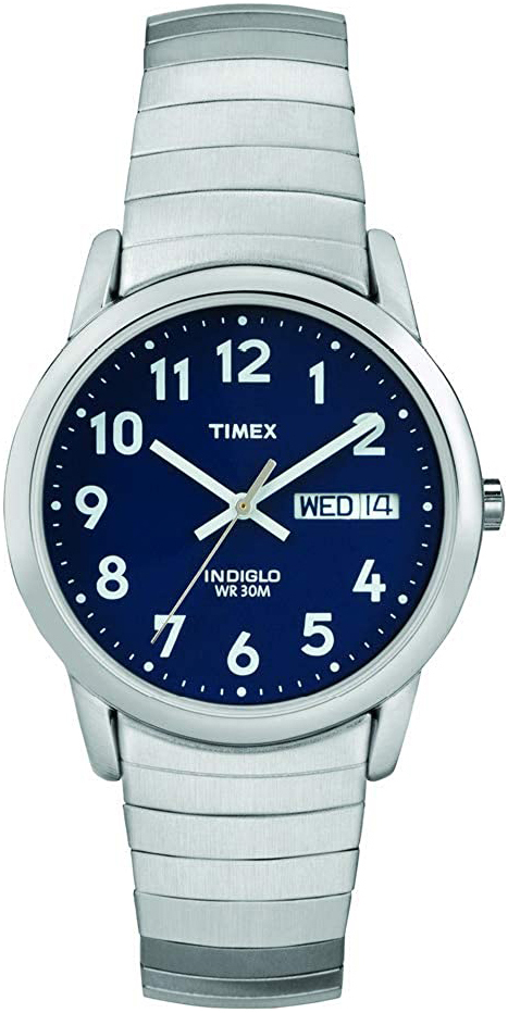 Timex Easy Reader Herrklocka T20031 Blå/Stål Ø38 mm