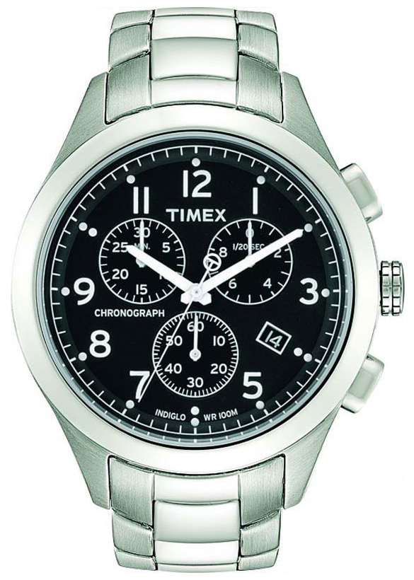 Timex Herrklocka T2M469 Grå/Stål Ø42 mm