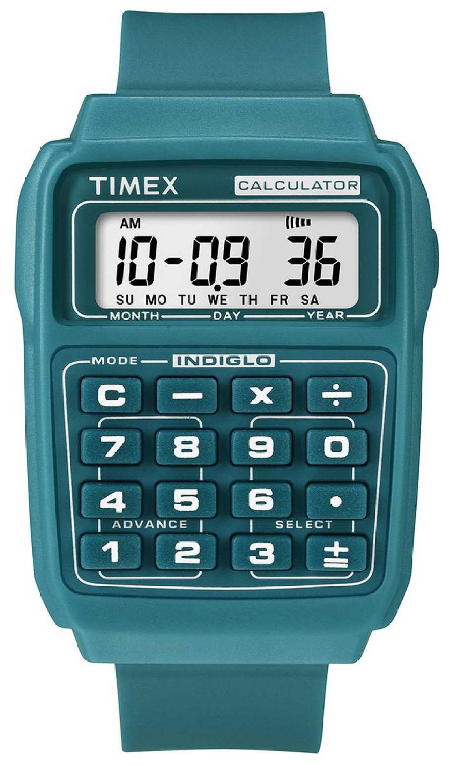 Timex 99999 Herrklocka T2N190 LCD/Gummi - Timex