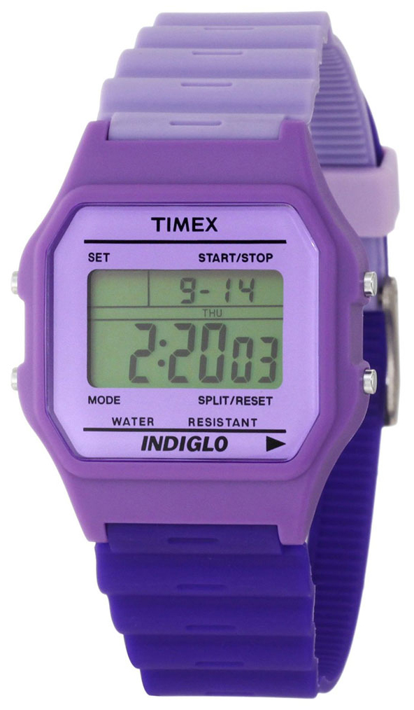 Timex Classic T2N210 LCD/Gummi - Timex