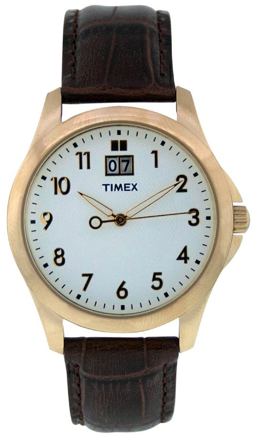 Timex Herrklocka T2N2489J Vit/Läder Ø39 mm - Timex