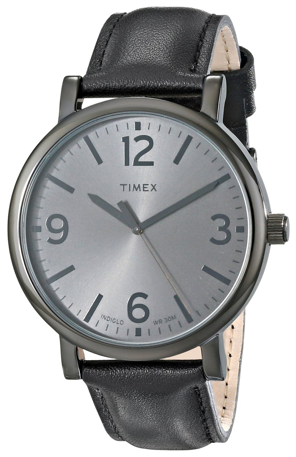 Timex Classic T2P528AB Grå/Läder Ø42 mm - Timex