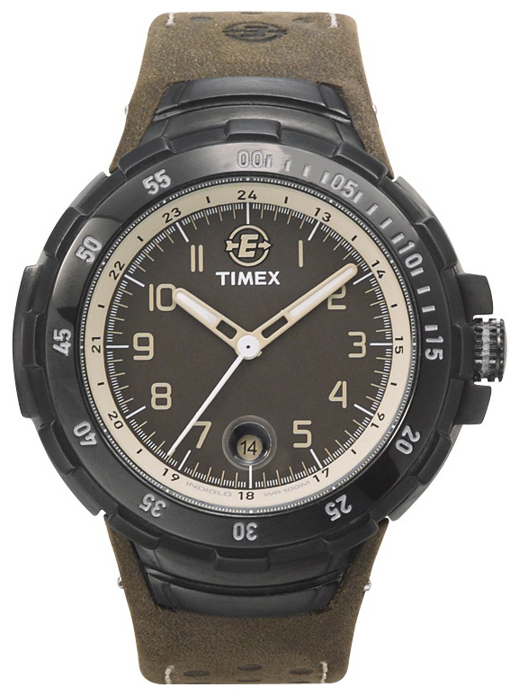 Timex 99999 Herrklocka T42621 Brun/Läder Ø40 mm - Timex