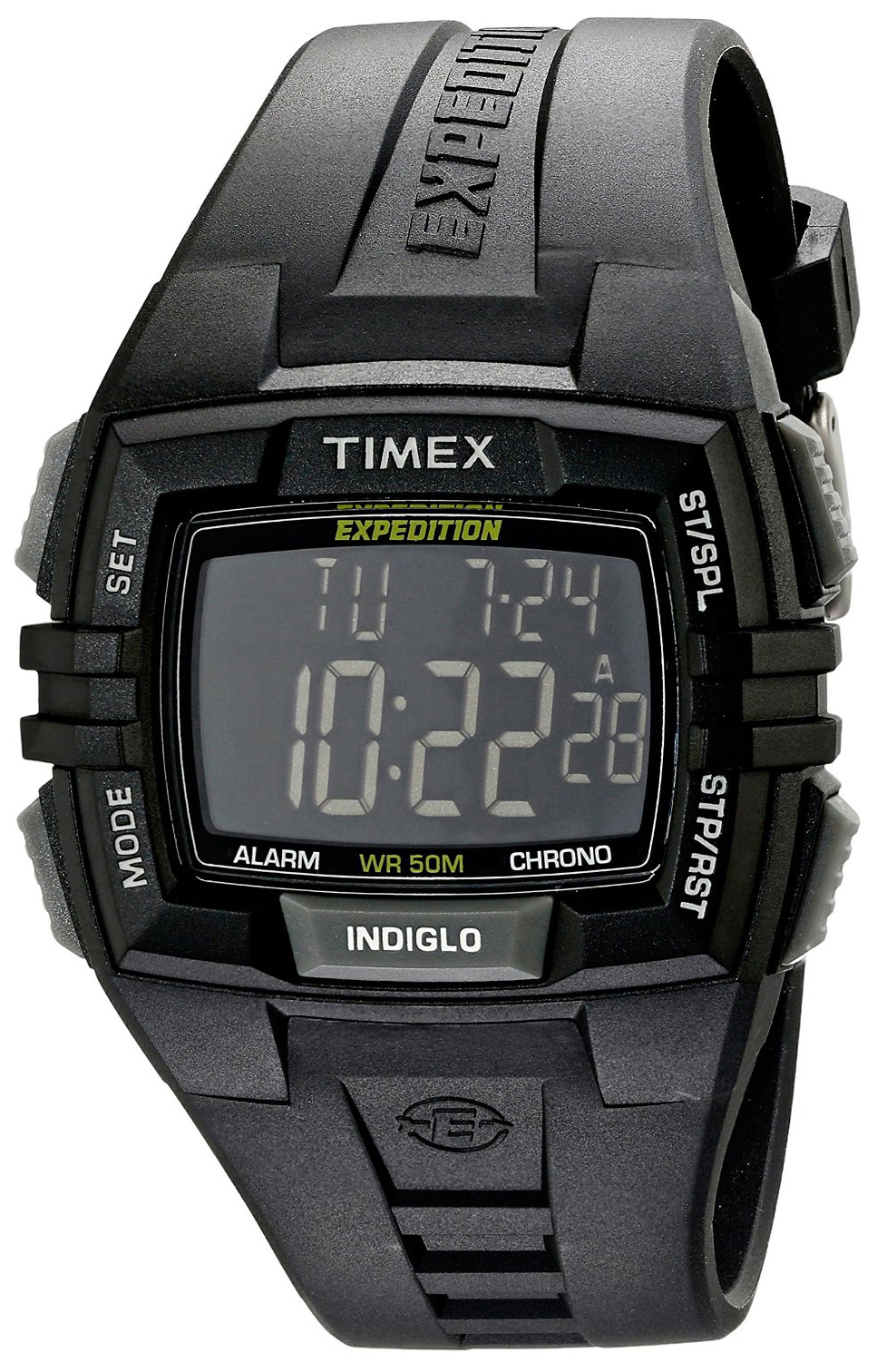 Timex Expedition Herrklocka T49900 LCD/Resinplast