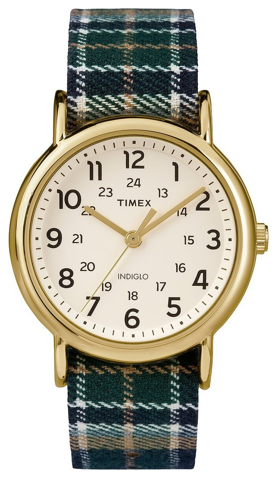 Timex Weekender TW2P89500 Beige/Textil Ø38 mm