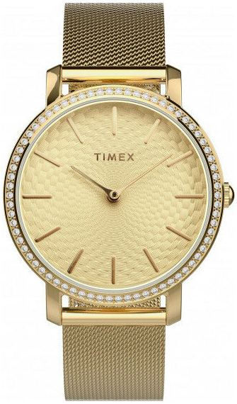 Timex Damklocka TW2V52200 Transcend Guld/Gulguldtonat stål Ø34 mm - Timex