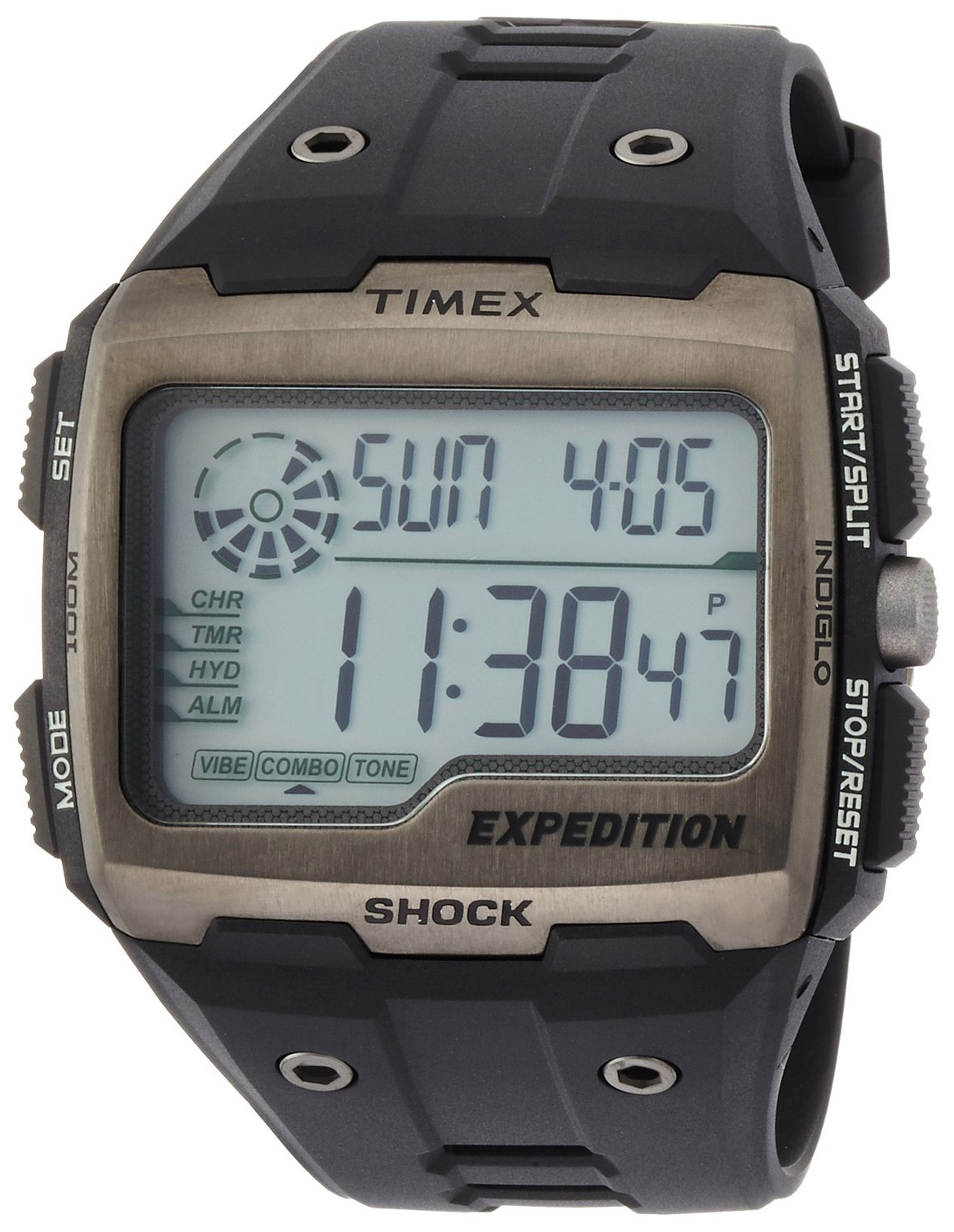 Timex Expedition Herrklocka TW4B02500 LCD/Gummi - Timex