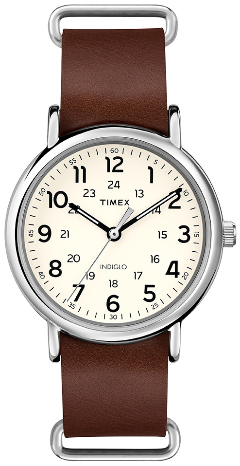 Timex 99999 Herrklocka TWG012500 Antikvit/Läder Ø40 mm - Timex