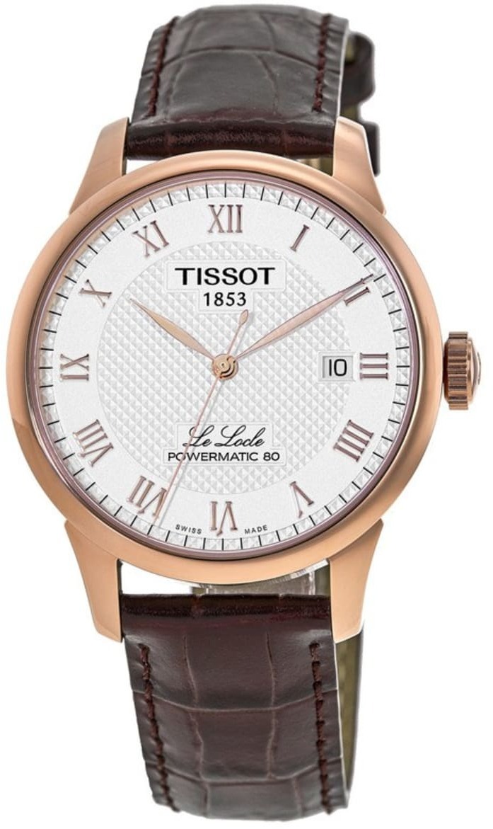 Tissot Herrklocka T006.407.36.033.00 Le Locle Silverfärgad/Läder - Tissot