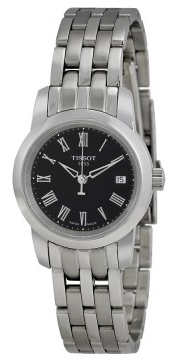 Tissot Damklocka T033.210.11.053.00 Svart/Stål Ø28 mm - Tissot