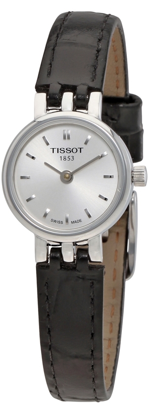 Tissot T-Trend Damklocka T058.009.16.031.00 Silverfärgad/Läder Ø19.5 mm - Tissot
