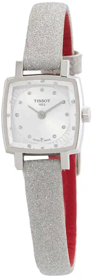 Tissot Damklocka T058.109.17.036.02 Lovely Silverf&auml;rgad/Textil 20x20