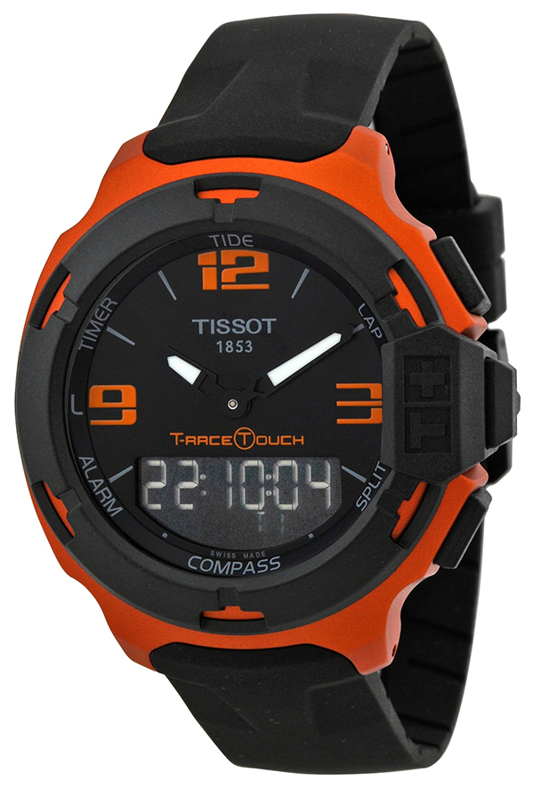 Tissot T-Race Touch Aluminium Herrklocka T081.420.97.057.03 Svart/Gummi - Tissot