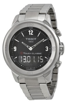 Tissot T-Touch Classic Herrklocka T083.420.11.057.00 Svart/Stål Ø42 mm