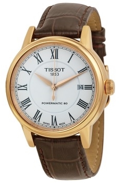 Tissot Herrklocka T085.407.36.013.00 Vit/Läder Ø40 mm - Tissot