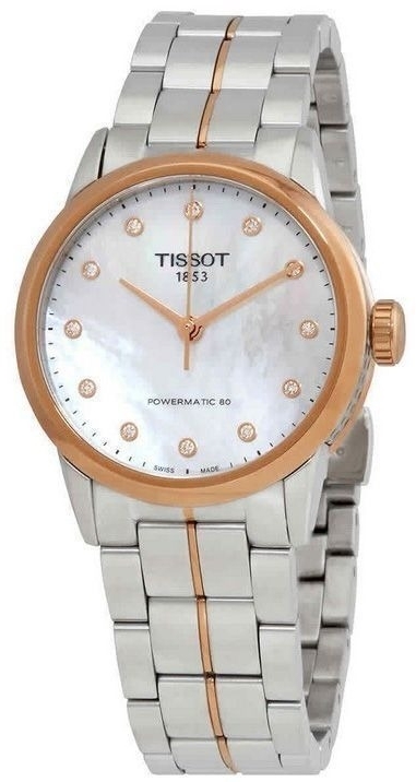Tissot Damklocka T086.207.22.116.00 Luxury Vit/Roséguldstonat stål - Tissot