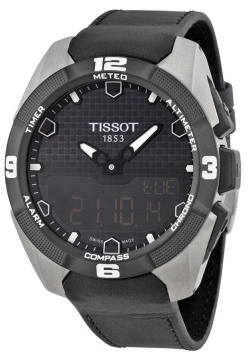 Tissot Tissot Touch Collection Herrklocka T091.420.46.051.00 Svart/Läder