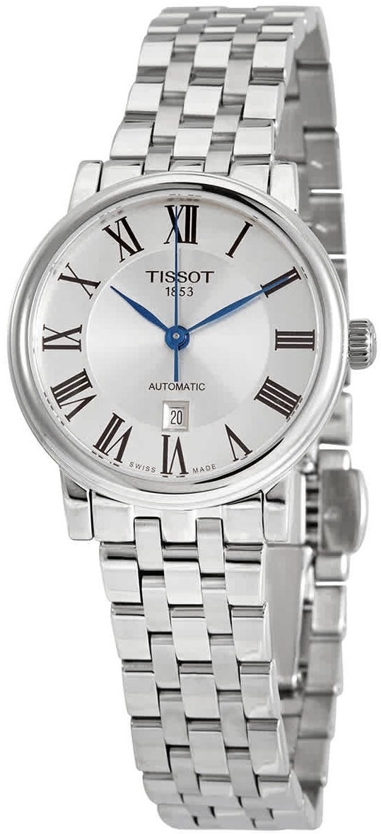 Tissot Damklocka T122.207.11.033.00 Carson Silverfärgad/Stål Ø30 mm