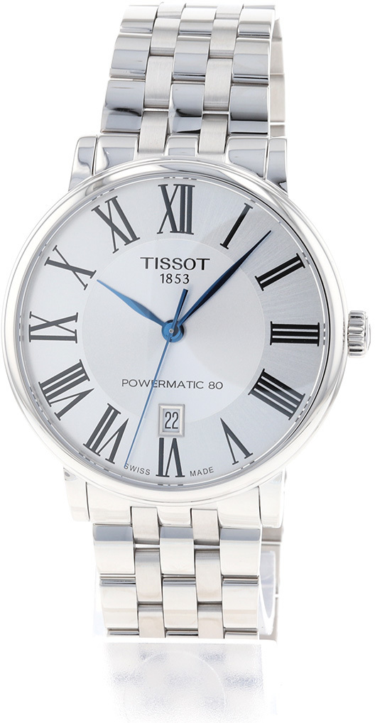 Tissot Herrklocka T122.407.11.033.00 Carson Silverfärgad/Stål Ø40 - Tissot