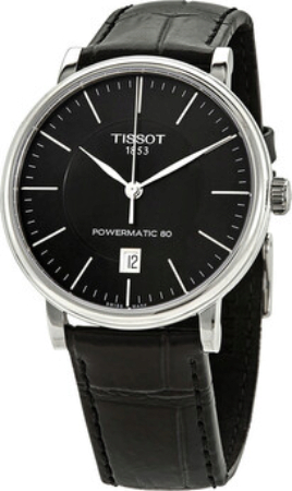 Tissot Herrklocka T122.407.16.051.00 Carson Svart/L&auml;der &Oslash;40 mm