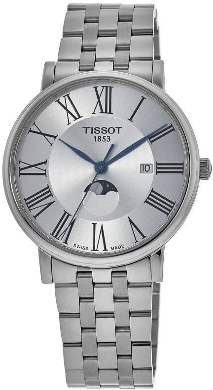 Tissot Herrklocka T122.423.11.033.00 Carson Silverfärgad/Stål Ø40 - Tissot