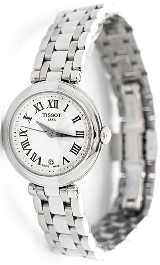 Tissot Damklocka T126.010.11.013.00 T-Lady Silverfärgad/Stål Ø26 mm - Tissot
