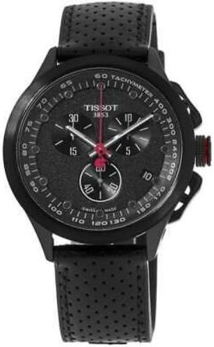 Tissot Herrklocka T135.417.37.051.02 T-Race Svart/Gummi Ø45 mm - Tissot