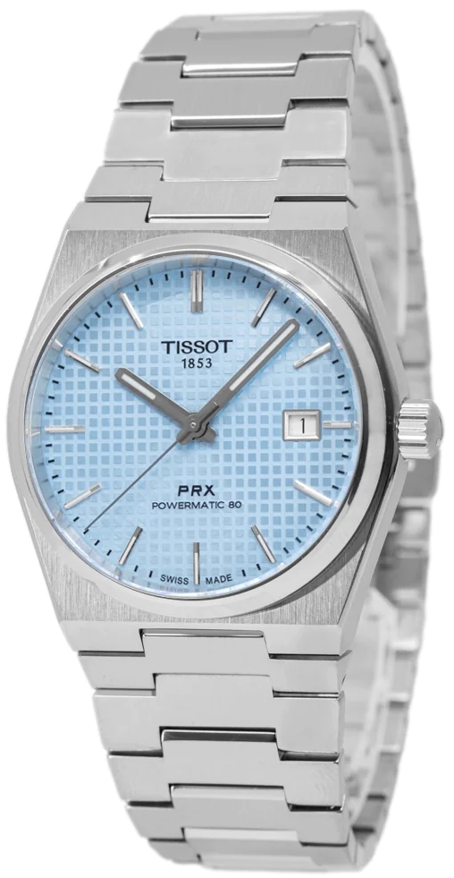Tissot Damklocka T137.207.11.351.00 PRX Blå/Stål Ø35 mm - Tissot