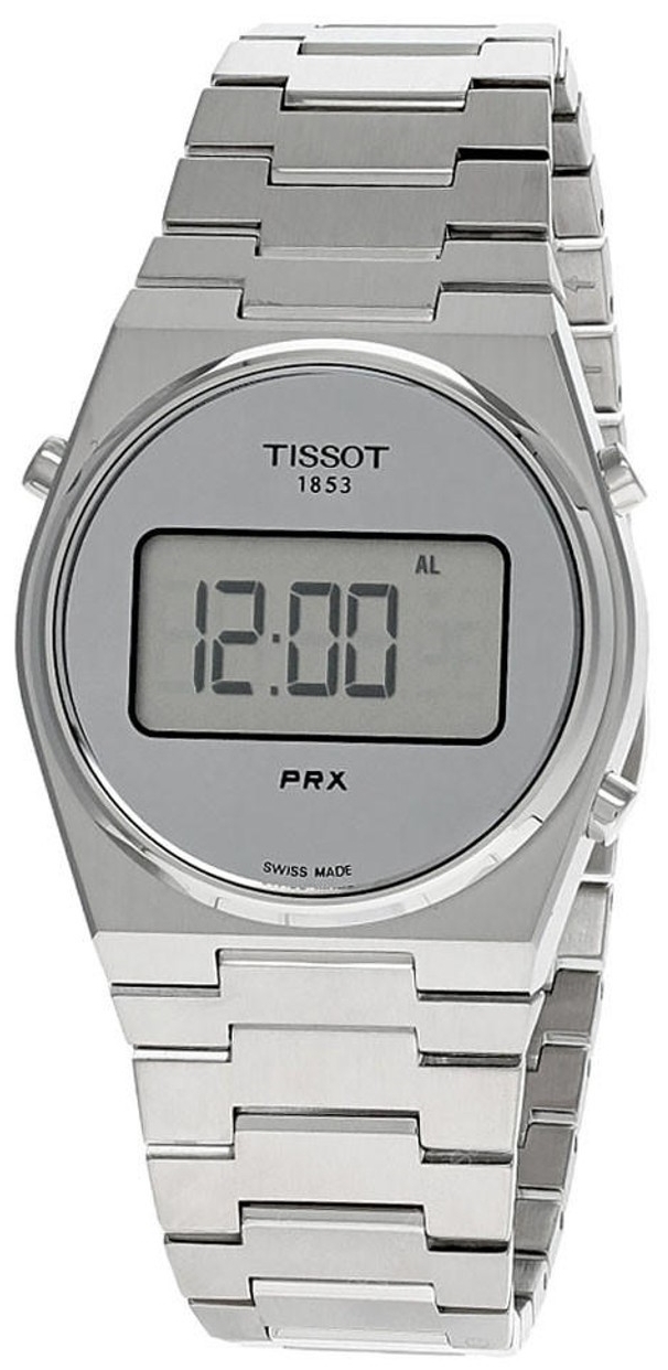 Tissot Damklocka T137.263.11.030.00 PRX Digital Silverfärgad/Stål - Tissot