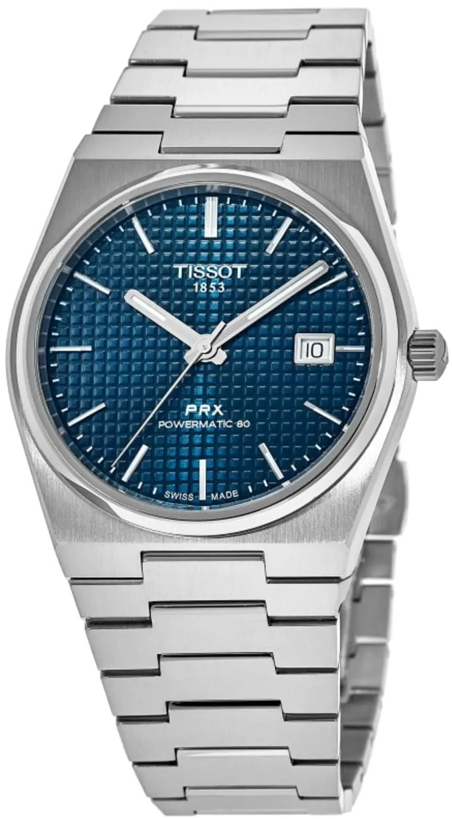 Tissot Herrklocka T137.407.11.041.00 Prx Blå/Stål Ø40 mm - Tissot