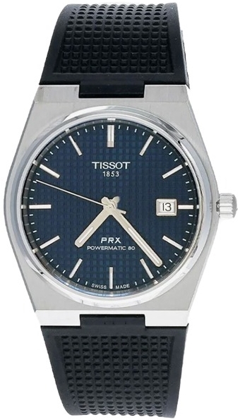 Tissot Damklocka T137.407.17.041.00 PRX Blå/Gummi Ø35 mm - Tissot