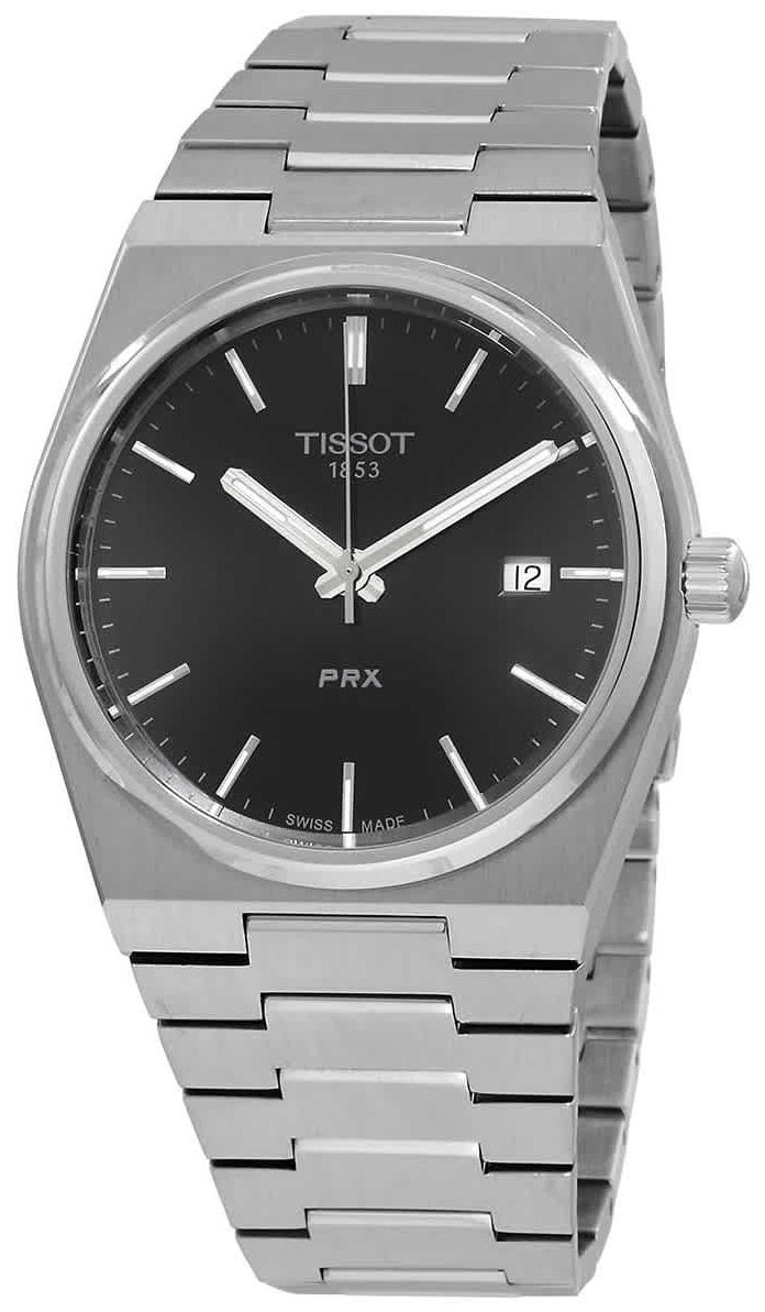 Tissot Herrklocka T137.410.11.051.00 Prx Svart/Stål Ø40 mm - Tissot