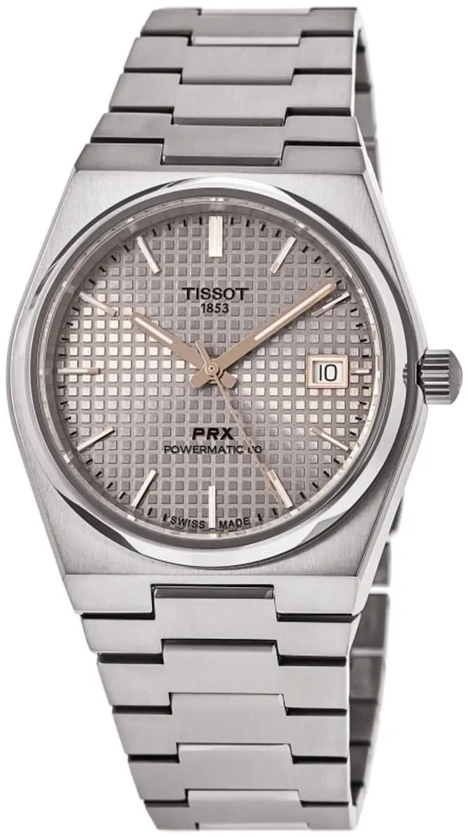 Tissot Herrklocka T137.807.44.061.00 Prx Gr&aring;/Titan &Oslash;38 mm