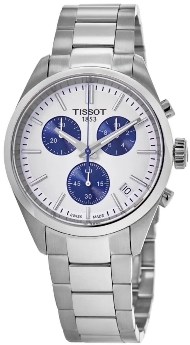 Tissot Herrklocka T150.417.11.011.00 PR 100 Vit/Stål Ø40 mm